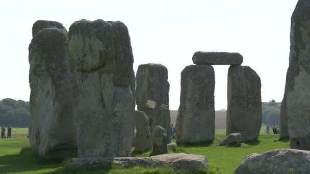 Rocce Verticali Stonehenge — Video Stock