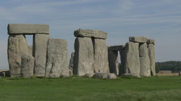 Felsen Von Stonehenge — Stockvideo