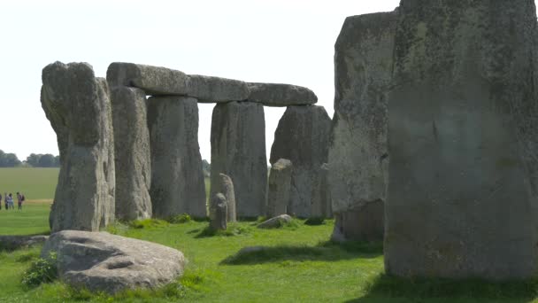 Cerchio Sarsen Stonehenge — Video Stock