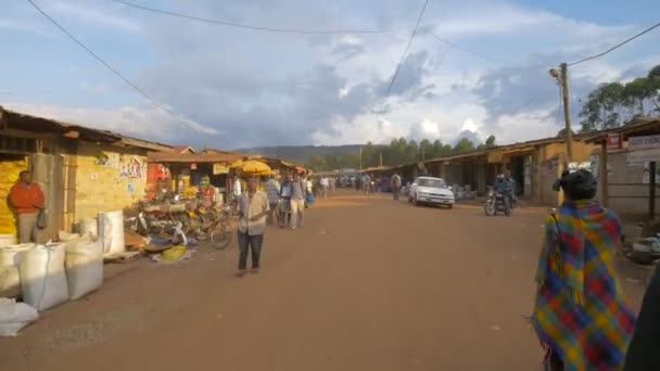 Vista Sulla Strada Uganda — Video Stock
