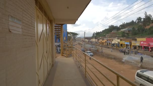 Kabale Uganda Caddesi — Stok video