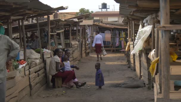 Mercado Kabale Uganda — Vídeos de Stock