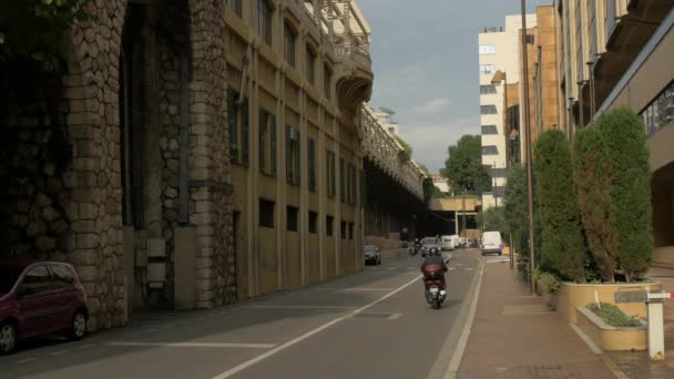 Ulica Monako Dzień — Wideo stockowe