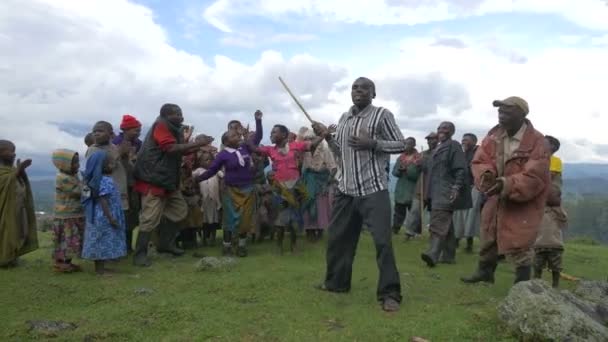 Africano Cantando Dançando — Vídeo de Stock