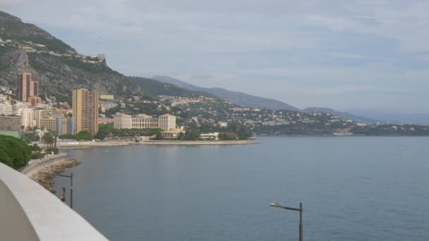 Földközi Tenger Monaco Városa — Stock videók