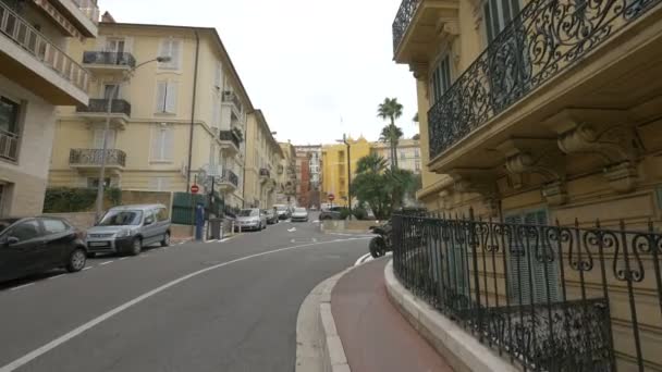 Gatuvy Monaco — Stockvideo