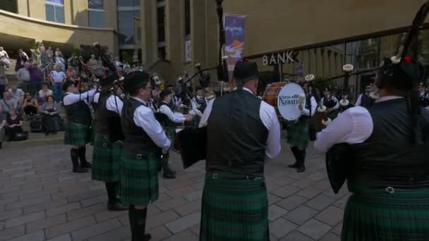 Zespół Rurowy Glasgow — Wideo stockowe