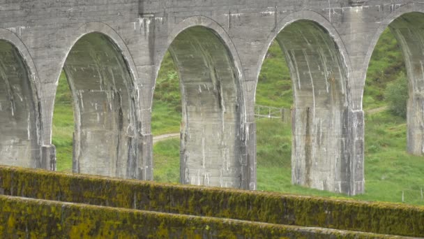 Viaduto Arcos Parapeitos — Vídeo de Stock