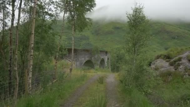 Une Route Près Glenfinnan Viaduc — Video