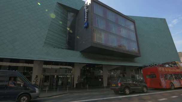 Hotel Egy Példája Királyi Építészetnek Glasgow Városban — Stock videók