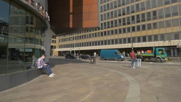 Una Esquina Calle Argyle Glasgow — Vídeos de Stock