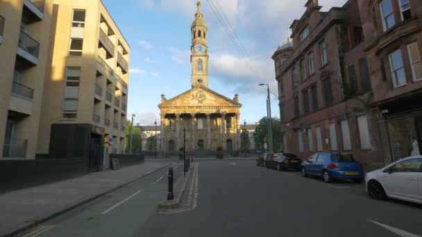 San Andrés Plaza Glasgow — Vídeo de stock