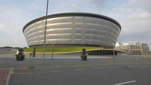 Sse Hydro Inomhus Arenan Glasgow — Stockvideo