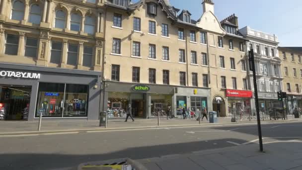 Une Rue Commerçante Glasgow — Video