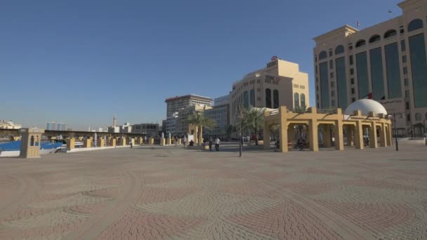 Praça Principal Bur Dubai — Vídeo de Stock