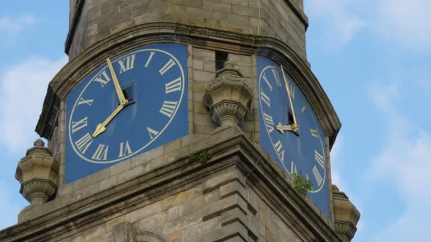 Close Clock Tower — Stock Video