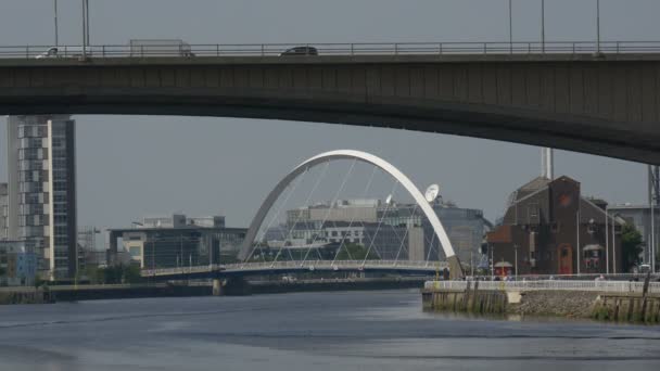 Mosty Drogowe Glasgow — Wideo stockowe