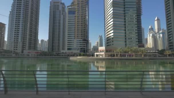Jumeirah Lakes Towers Area — Stock Video