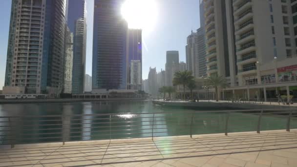 Area Delle Jumeirah Lakes Towers — Video Stock