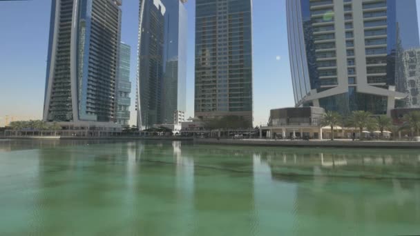 Dubai Marina Por Tarde — Vídeos de Stock