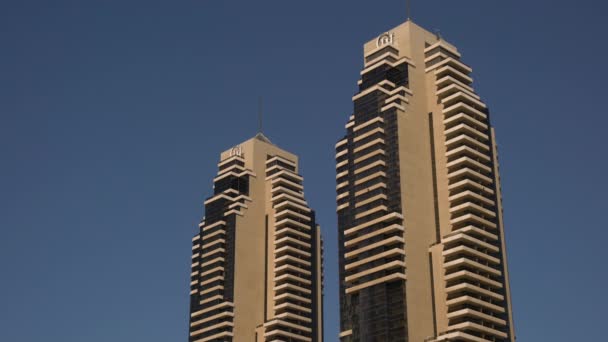 Menara Kembar Dubai — Stok Video