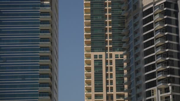 Vysoké Budovy Dubaji — Stock video