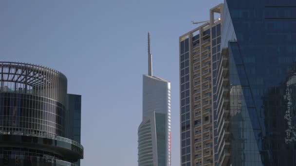 Хмарочос Дубай Марині — стокове відео