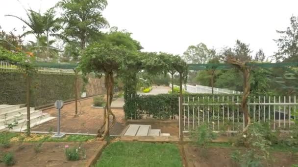 Masowy Taras Grobowy Centrum Kigali — Wideo stockowe