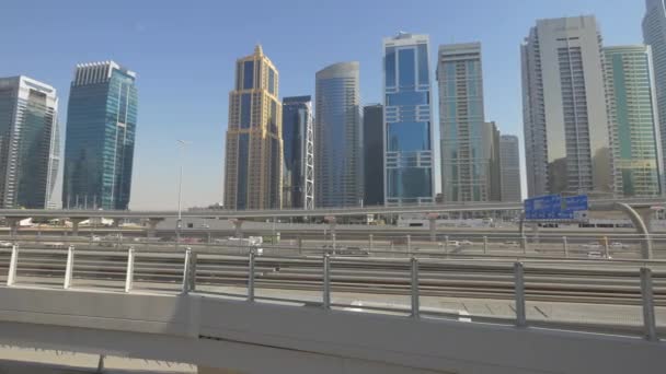 Trafic Sur Autoroute Dubai — Video