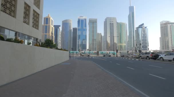 Rua Dubai Durante Dia — Vídeo de Stock