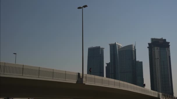 Wieże Jeziora Jumeirah Dubaju — Wideo stockowe