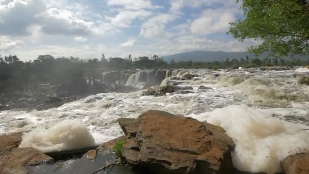 Top Fourteen Falls Cascadă Kenya — Videoclip de stoc