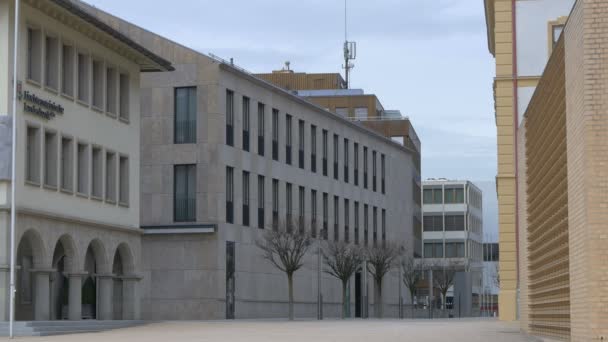 Edifícios Administrativos Vaduz — Vídeo de Stock