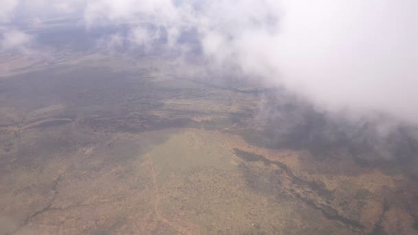 陆地上空的云彩全景 — 图库视频影像