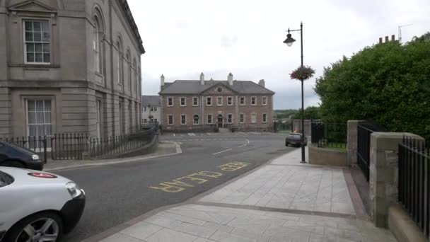Voormalig Stadsziekenhuis Armagh — Stockvideo