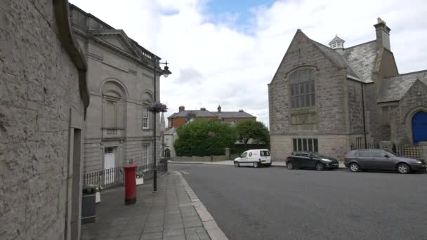 Edifici Nella Città Vecchia Armagh — Video Stock