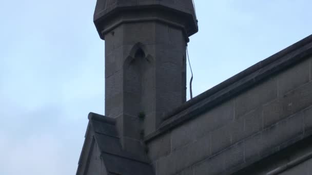 Věž Katedrály Armaghu — Stock video
