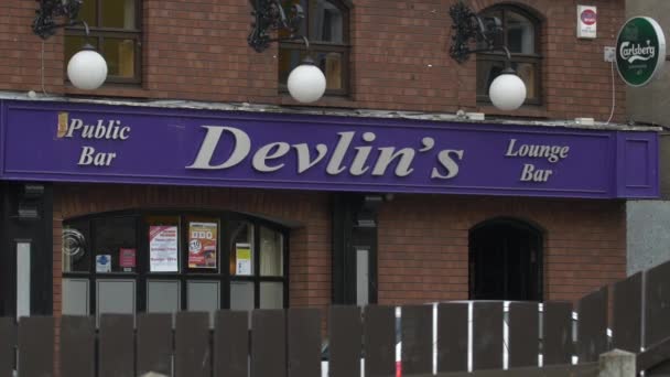Devlin的公共酒吧 — 图库视频影像