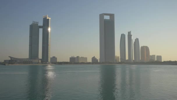 Abu Dhabi Towers — Stock video