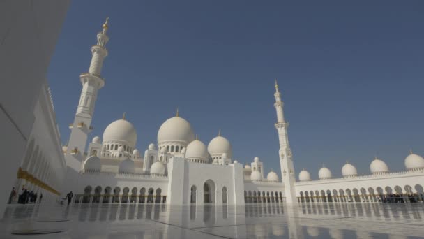 Grande Mesquita Xeque Zayed — Vídeo de Stock