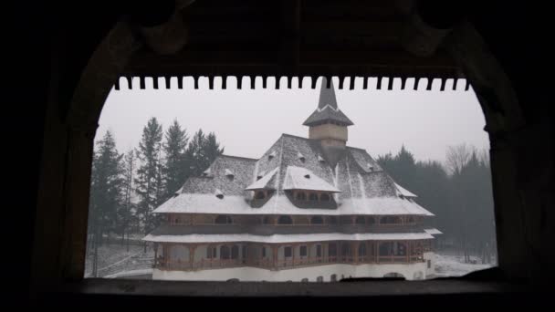 Building Peri Monastery — Stok video