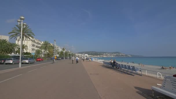 Una Passeggiata Sulla Costa Del Mare — Video Stock