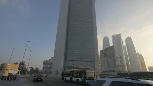 Alta Torre Sede Adnoc Abu Dhabi — Vídeos de Stock