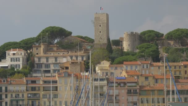 Castre Torre Edificios — Vídeos de Stock