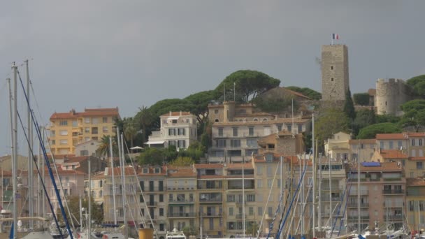 Residential Buildings Villas Hill — Vídeo de Stock