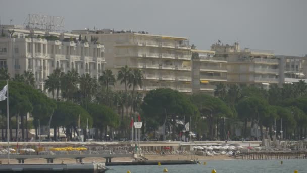 Buildings Seafront — Vídeo de Stock