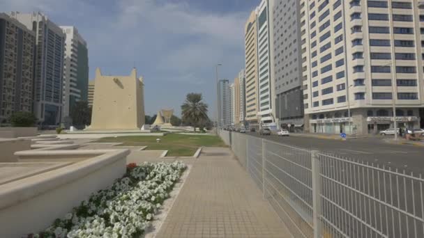 Ittihad Square Abu Dhabi — Αρχείο Βίντεο