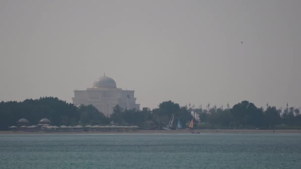 Palácio Presidencial Dos Eau Abu Dhabi — Vídeo de Stock