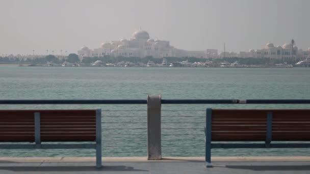 Palacio Presidencial Los Eau Abu Dhabi — Vídeo de stock