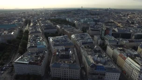 Viena Vista Desde Arriba — Vídeos de Stock